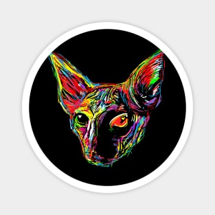 Sphynx cat Love Magnet